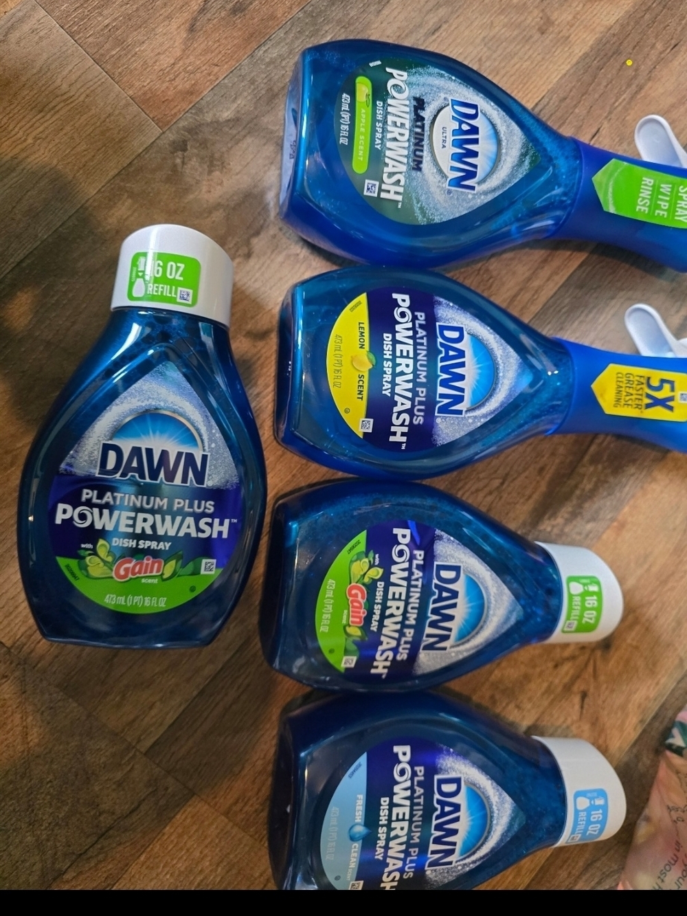 Dawn Platinum Plus Powerwash Dish Spray - Blue
